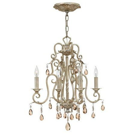 Hinkley Lighting 4774 Carlton 4 Light 1 Tier Candle Style Crystal Chandelier