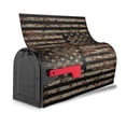 thumbnail image 4 of PHELIKA Camouflage American Usa Flag 01 Magnetic Mailbox Covers Post Letter Box Cover Standard Size 21"H x 18"W, 4 of 8