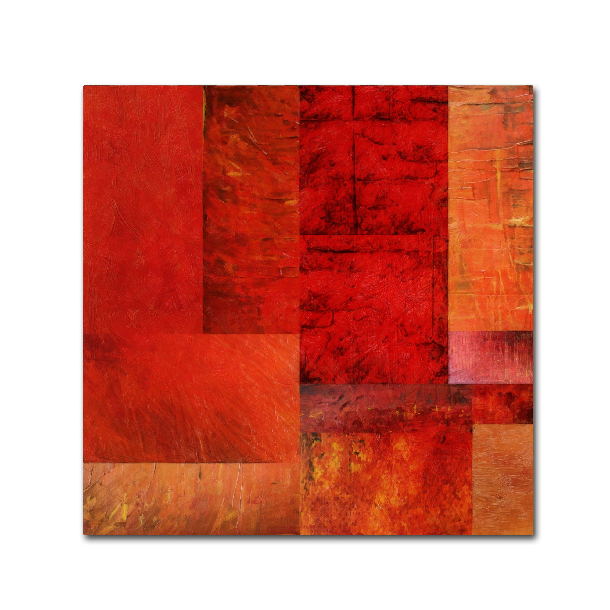 Trademark Fine Art "Essence of Red" Canvas Art by Michelle Calkins