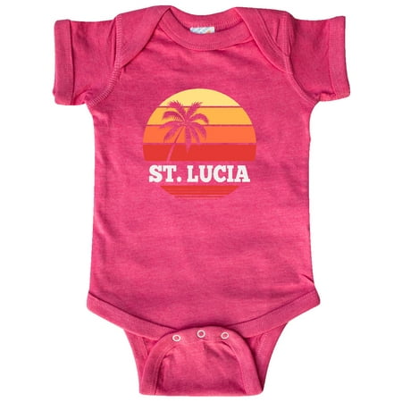 

Inktastic St Lucia Vacation Travel Cruise Gift Baby Boy or Baby Girl Bodysuit