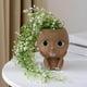 thumbnail image 1 of Maceta, forma de muñeca linda simple Resina interesante Macetas para plantas suculentas Macetas para macetas para patio, césped y jardín Boda en hogar shamjiam Maceta, 1 of 8