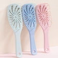 thumbnail image 6 of Jesscasday Detangling Hair Brush Vented Hair Brush Detangler Brush Anti-static Straightening Hairbrush Unquie Spirals Hairbrush, 6 of 14