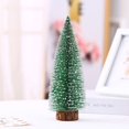 thumbnail image 1 of Pequeño árbol de Navidad en miniatura para ventana de oficina, adornos de escritorio, regalos de Navidad, decoraciones navideñas, árbol de agujas de pino, 1 of 6