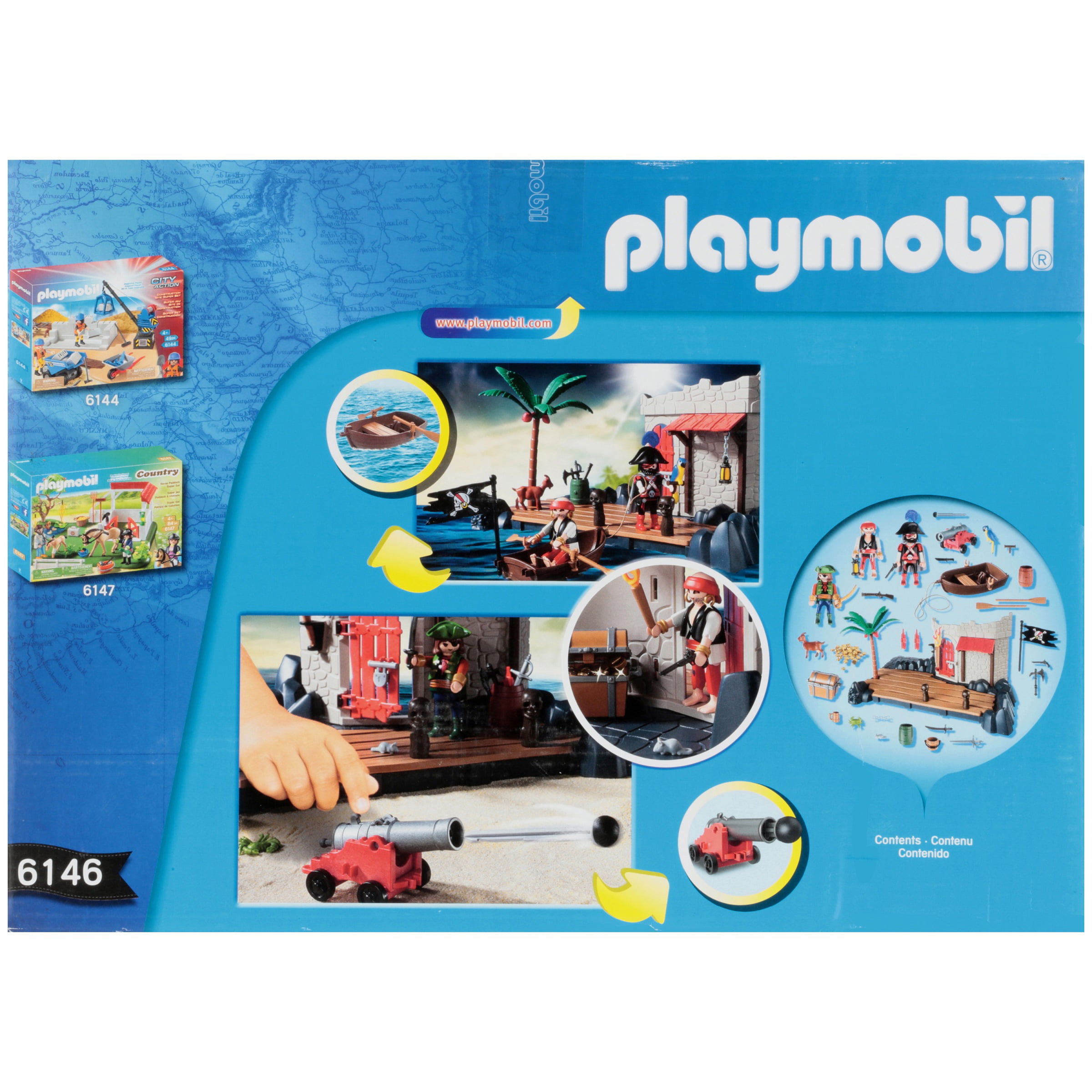 Forteresse Pirate Playmobil - Playmobil revalorisé - Revaltoys