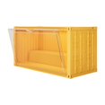 thumbnail image 1 of Vitrina para objetos de colección, caja de exhibición apilable de dos niveles con forma de cubo para mostrador, vitrina para figuras, modelos de autos Sin amarillo claro, 1 of 8