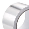 thumbnail image 4 of Unique Bargains Ruban en Papier D\'aluminium 50 mm Haute Température pour CVC, Étanchéité, Rapiécage de Conduits d'Air Chaud et Froid Adhésif Simple Face 20 M/65 Pi, 4 of 4
