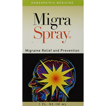 MigraSpray ~ All Natural Migraine Relief & Prevention, (Best Migraine Prevention Medication)