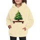 thumbnail image 4 of Sudadera con capucha para niñas y niños, sudadera de manga larga con cuello redondo y estampado de moda, jersey con bolsillo, sudadera de poliéster para niñas, 4 of 8