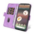 thumbnail image 4 of Compatible with Google Pixel 6A PU Leather Wallet Case with Card Holder Magnetic Closure Cover, 4 of 5