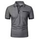 thumbnail image 1 of pstuiky camiseta de hombre, Camiseta deportiva y de fitness de manga corta con cuello redondo y color liso para hombre. camisetas de hombre xxl, 1 of 3