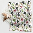 thumbnail image 3 of JUNZAN Waterproof Pet Blanket Dog Blankets, Dinosaur Pattern Printing Super Soft Warm,Urine Proof Washable Pet Blanket, 3 of 5