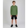 thumbnail image 5 of Real Essentials 3 Pack: Boys Hoodies – Youth Mesh Long Sleeve Sweatshirts with Pocket for Kids & Teens, 5 of 7