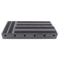 thumbnail image 3 of Guitar Pedal Board, Lightweight Pedalboard, Hidden Power Supply Design Effect Pedals Board with Accessories for Perform, Play, 3 of 8