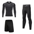 thumbnail image 1 of Ropa Para Gym Hombre Playeras Mallas Shorts Deportivas 3pzas, 1 of 8