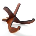 thumbnail image 3 of Soporte de guitarra de madera con acolchado antideslizante grueso Soporte universal para guitarra acústica Soporte portátil para instrumentos de cuerda para bajos acústicos clásicos, 3 of 8