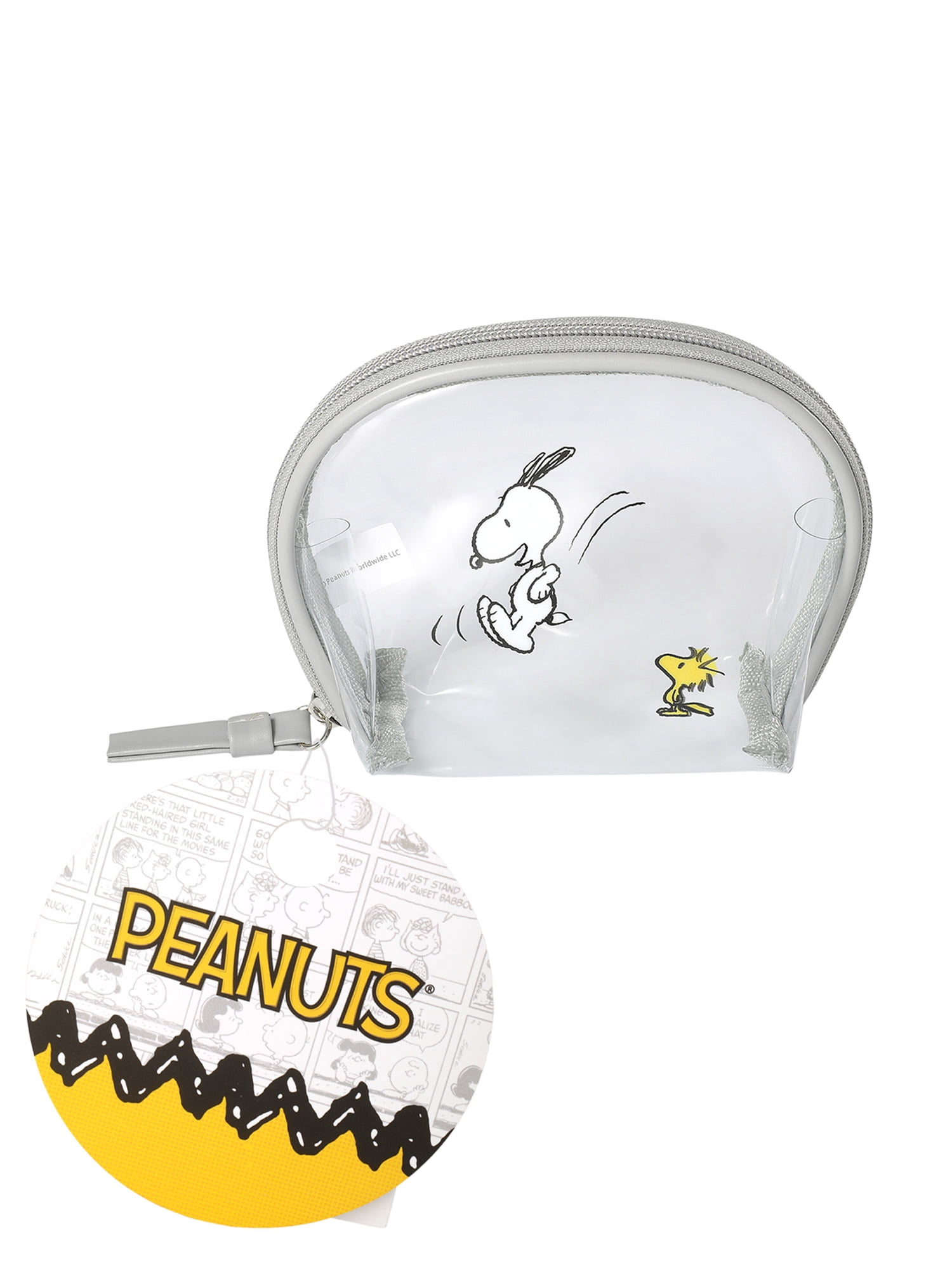 Peanuts Girls/Tween Snoopy Small Clear Dome Travel Bag