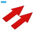thumbnail image 3 of Uxcell Directional Arrow Sticker, 8" Arrow Removable Adhesive Decals for Wall Floor Marking, Red, 20Pack, 3 of 6