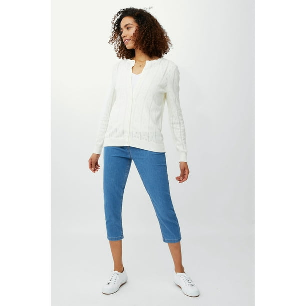 Maine Womens Cropped Jeggings