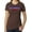 Espresso, variant on Custom Family Name in American Flag Letters -Family Reunion Women T-shirts