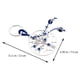 thumbnail image 4 of 1 PC Decoración del llavero Life Tree Keyring Blue Pattern Key Accessory, 4 of 6
