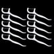 thumbnail image 4 of 50Pcs Dental Floss Flosser Pick Toothpicks Stick Oral Care Teeth Cleaning Tool, 4 of 5