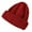 Red, variant on Ociviesr Hats For Wool Knit Hat Winter Hats For Women Thick Warm Lined For Women Cold Weather Cap Curve Hat Simple Man Jr