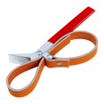 thumbnail image 1 of Llave de correa de filtro ajustable y flexible, herramienta manual portátil, recipiente antideslizante Rojo, 1 of 9