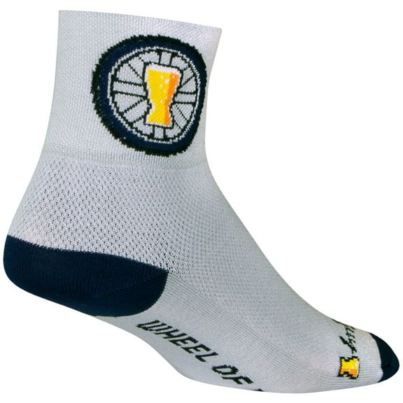SockGuy Classic Destiny Socks - 3 inch Gray Small/Medium