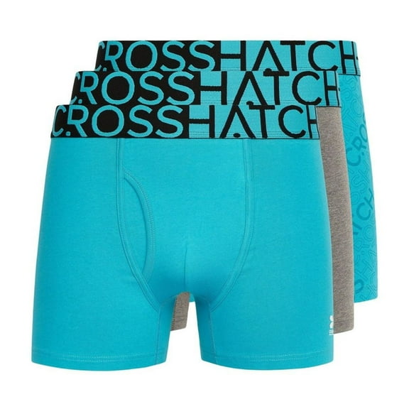 Crosshatch Mens Typan Boxer Shorts (Pack of 3)