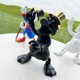 thumbnail image 3 of Disney-figura de acción de resina para niños, estatua grande de dibujos animados del Pato Donald, adorno para el hogar, regalo de Navidad, 3 of 4