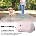 thumbnail image 3 of Guiexla Pet Snack Bag Adjustable Silicone Dog Treat Storage Bag Portable Pet Training Waist Bag for Outdoor Walking, 3 of 8