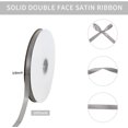 thumbnail image 2 of TONIFUL 3/8 Inch x 100yds Silver Satin Ribbon Thin Solid Fabric Ribbons Roll for Gift Wrapping Invitation Floral Hair Balloons Craft Sewing Party Wedding Popsicles Decoration Valentine's Day Bouquet, 2 of 6