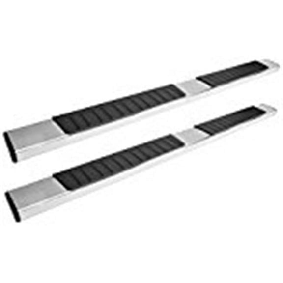2007-2017 Silverado & Sierra Crew Cab R7 Boards Stainless Steel Running Board