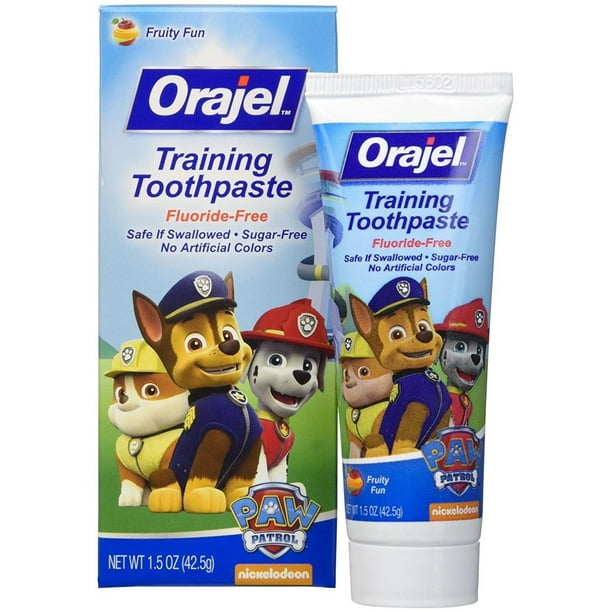 Orajel Toddler Training Toothpaste Fruity Fun Flavor 1.5
