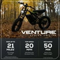 thumbnail image 2 of Greenworks 60V 20" Fat Tire Bike for Adults, Off-Road Adventure Full Suspension (No Battery), 2 of 11