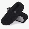 thumbnail image 4 of House Slippers For Women Washable Cotton Linen Home Slippers Indoor Quilted Solid Color Memory Foam Cozy Shoes With Arch Support Couple'S Wooden Floor Silent Slippers, 4 of 4