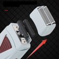 thumbnail image 4 of Barber Finishing Electric Shaver For Men Face Rechargeable Beard Electric Razor Foil Head Shaving Machine Hair Cleaning Shaver, 4 of 8