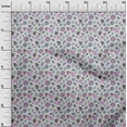 thumbnail image 3 of oneOone Velvet Pale Pink Fabric Fruits Sewing Craft Projects Fabric Prints By Yard 58 Inch Wide, 3 of 4
