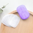 thumbnail image 2 of YDNGF 2PCS 40 Tablets Disposable Hand Wash Travel Portable Toilet Soap Paper, Mini Portable Hand Washing Travel Hiking Washing Hand Bath Toiletry Paper Soap Sheets Bathing Soap, 2 of 2