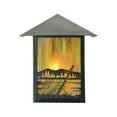 thumbnail image 2 of Meyda Tiffany 111010 Prairie 11" Tall Wall Sconce - Brown, 2 of 6