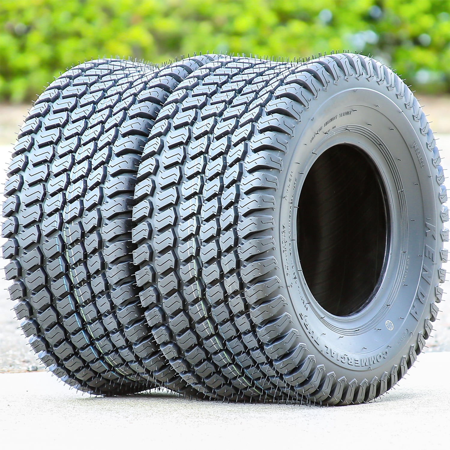 Kenda Commercial Turf 20X8.00-10 75A3 4 Ply All-Season Lawn