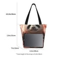 thumbnail image 3 of KLL Tote Bag for Women Cute Cloud Panda Print Shopping Grocery Reusable Bags for Office School Shopping Travel, 3 of 6
