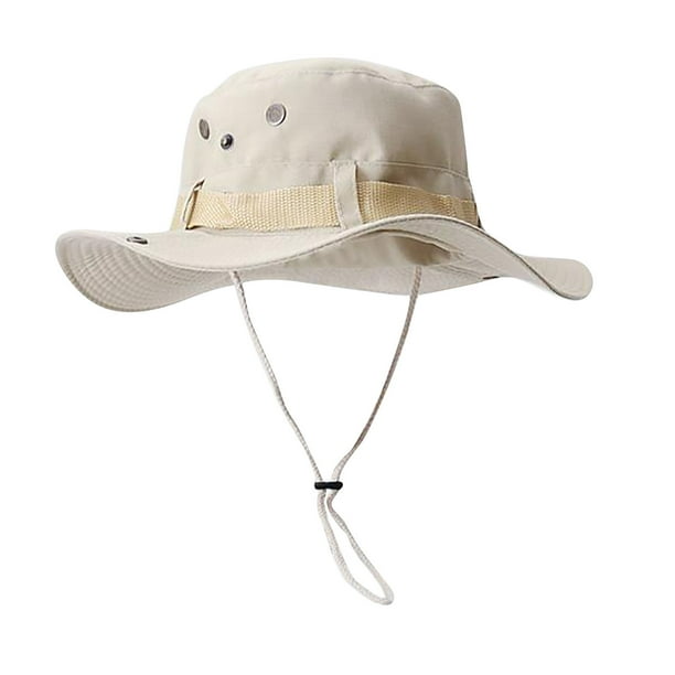 Sombreros para mujer, temperamento, versátiles, cálidos, de color sólido, con cordón ajustable, de pescador.