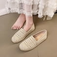 thumbnail image 2 of Wensltd Women Low Heel Shoes Comfortable Soft Elegant Style Lightweight Breathable Walking Shoes for Daily Casual All Season Beige, 2 of 9