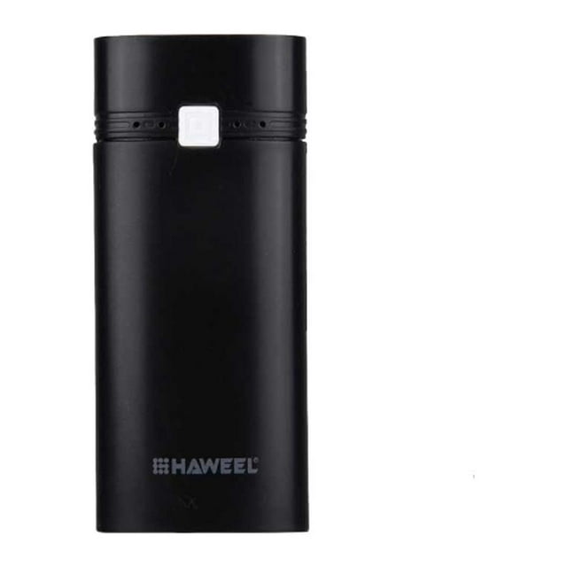 Matsuzay Shell Pantalla LCD Caja de Estuches portátiles con protección USB Deportes Senderismo Camping Viajes al aire Baterías de general Negro