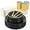 Black/Gold, variant on 350 Pieces Gold Disposable Plates for 50 Guests, Disposable Plastic Plates for Party, Wedding, Dinnerware Set of 50 Dinner Plates, 50 Salad Plates,50 Cups and 50 Paper Napkins, Gold