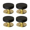 thumbnail image 1 of 4 Uds. Tapones para cabecera, fijador de tapones para cabecera, topes de ruido para cama, soporte para marco de cama, pared de cama para cabeceros de Altura 33 a 40 mm, 1 of 8