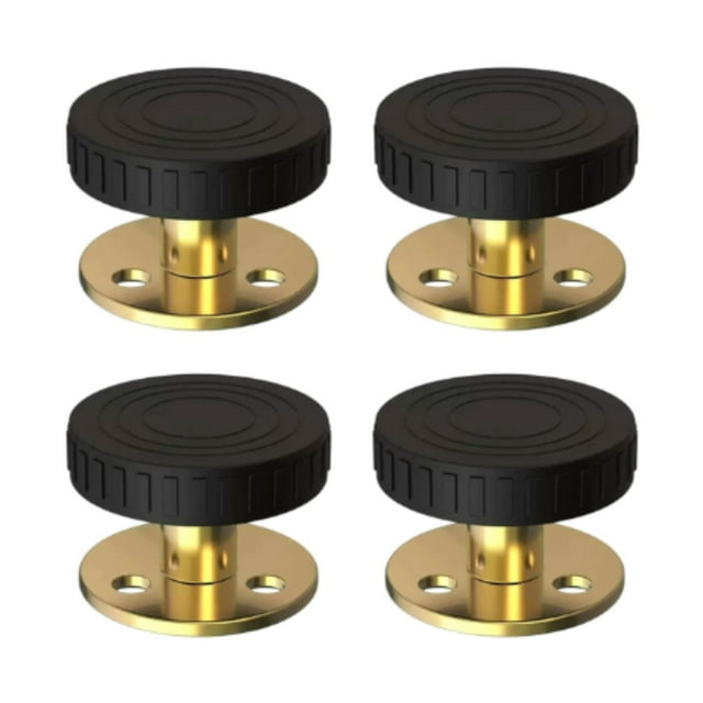 4 Uds. Tapones para cabecera, fijador de tapones para cabecera, topes de ruido para cama, soporte para marco de cama, pared de cama para cabeceros de Altura 33 a 40 mm
