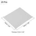 thumbnail image 2 of Unique Bargains Microfiber Cleaning Cloth 7' x 6' Soft for Camera Lens, Grey 20 Pack, 2 of 6