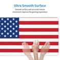 thumbnail image 4 of Xecao America Flags3 for Waterproof Mouse Pad - Extended Contour Mouse Mat, Large Gaming Mousepad Laptop Keyboard Mat with Non-Slip Rubber Base, 4 of 8